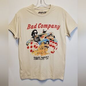 188. NWOT - Bad Company Graphic Band T-Shirt